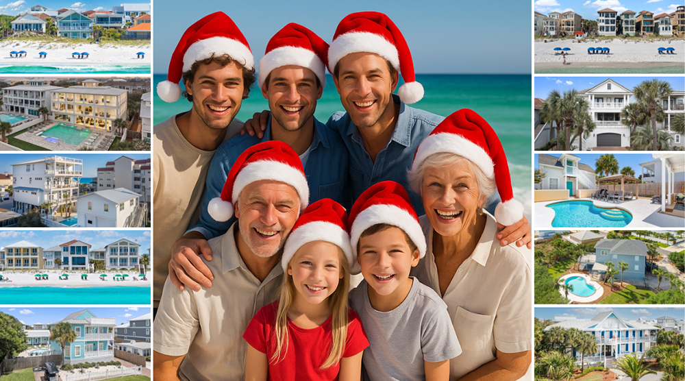Beach Christmas: Destin’s Biggest & Best Vacation Homes